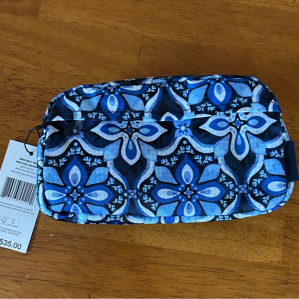 Vera Bradley Blue Floral Bag